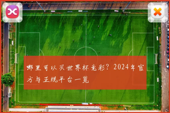 哪里可以买世界杯竞彩？2024年官方与正规平台一览